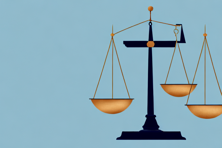 A balanced scale symbolizing justice