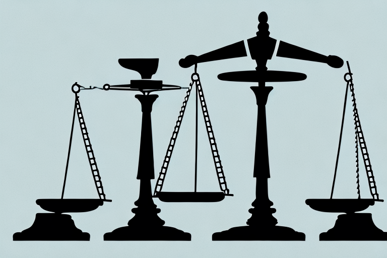 A balanced scale symbolizing justice