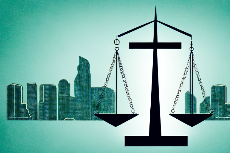 A balanced scale symbolizing justice