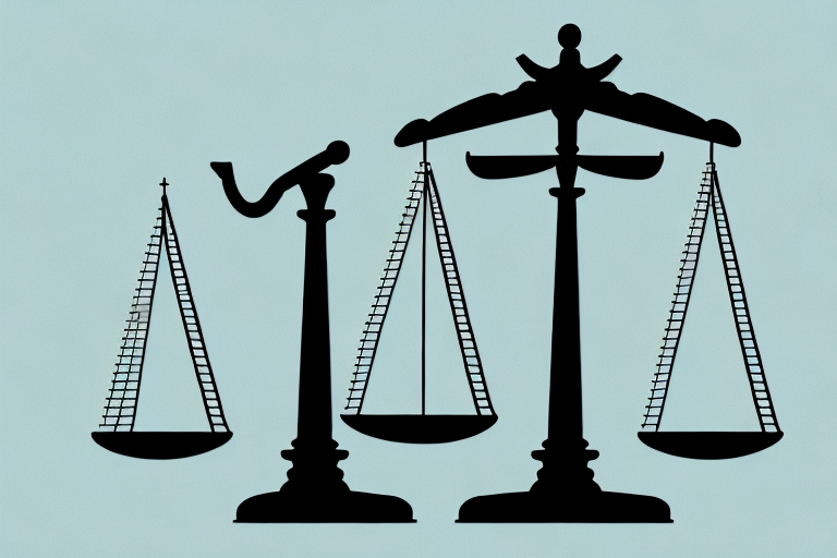 A balanced scale symbolizing justice