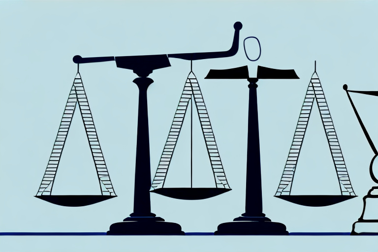 A balanced scale symbolizing justice