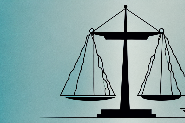 A balanced scale symbolizing justice