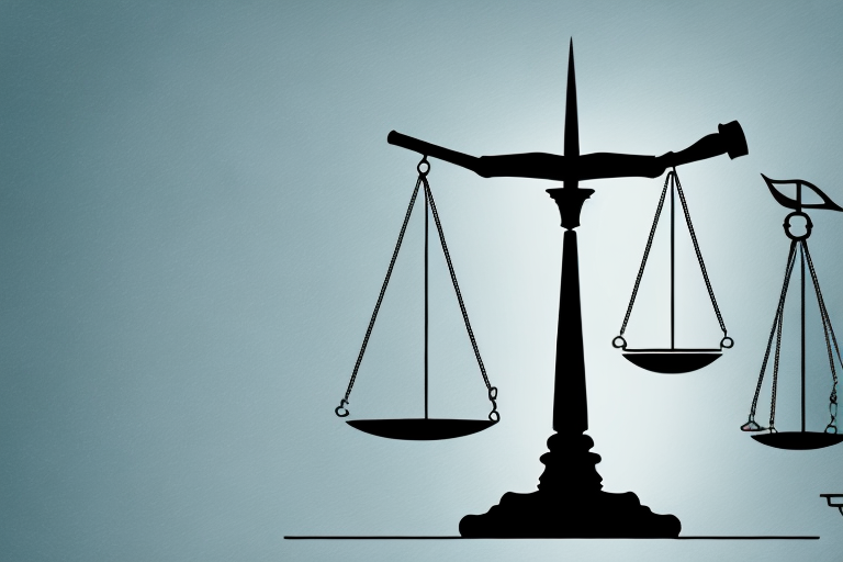 A balanced scale symbolizing justice