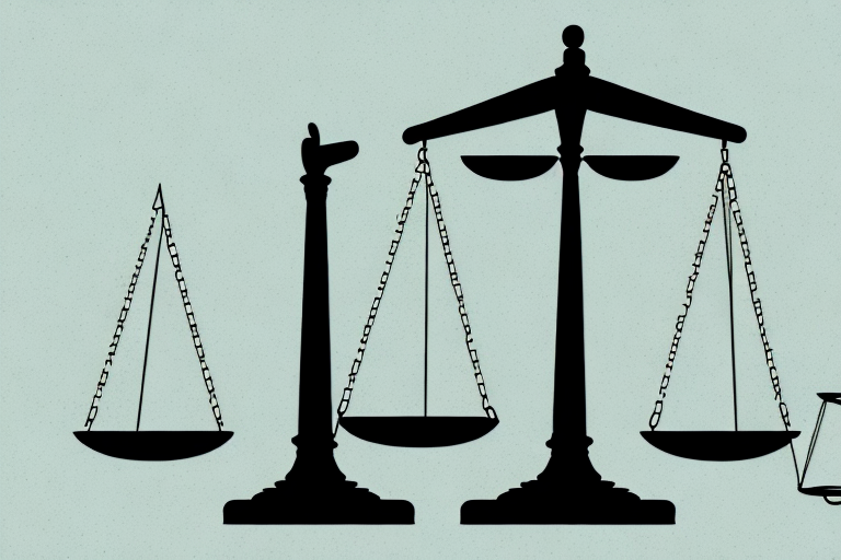 A balanced scale symbolizing justice