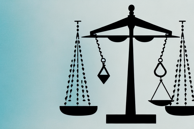 A balanced scale symbolizing justice