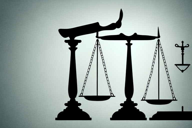 A balanced scale symbolizing justice