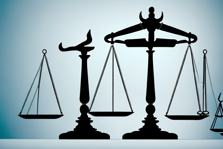 A balanced scale symbolizing justice