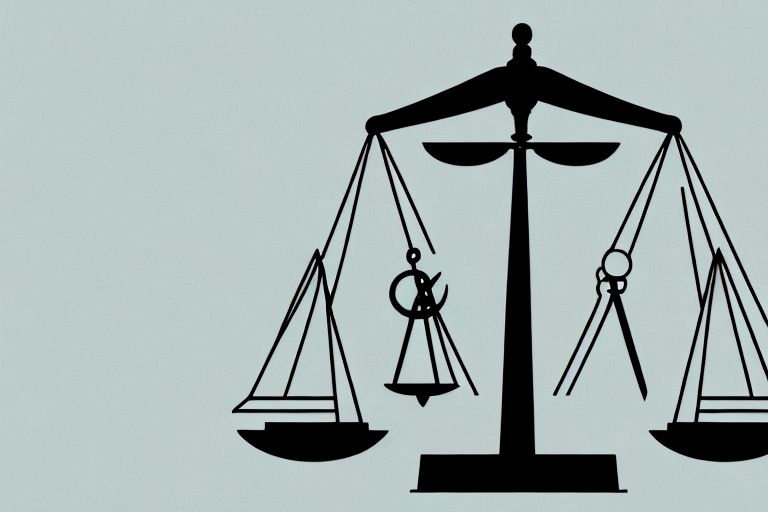 A balanced scale symbolizing justice