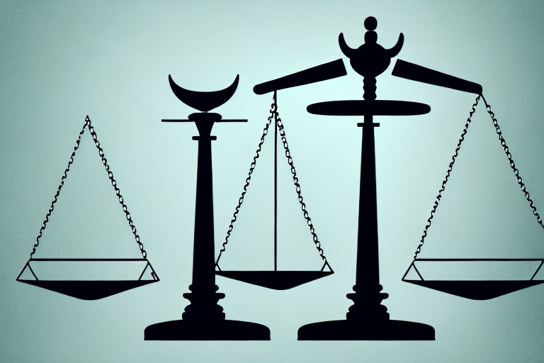 A balanced scale symbolizing justice