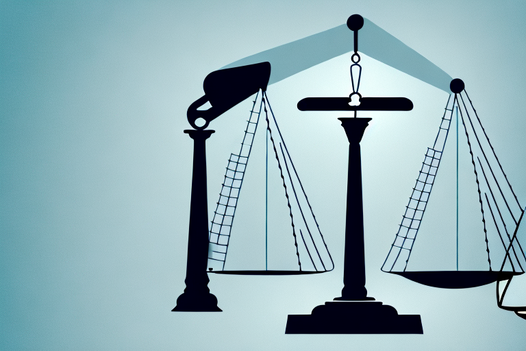 A balanced scale symbolizing justice