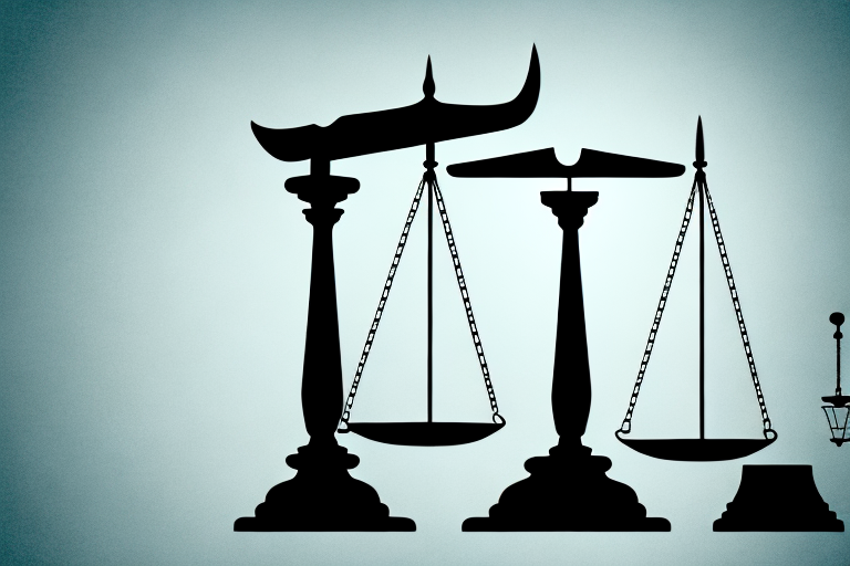 A balanced scale symbolizing justice