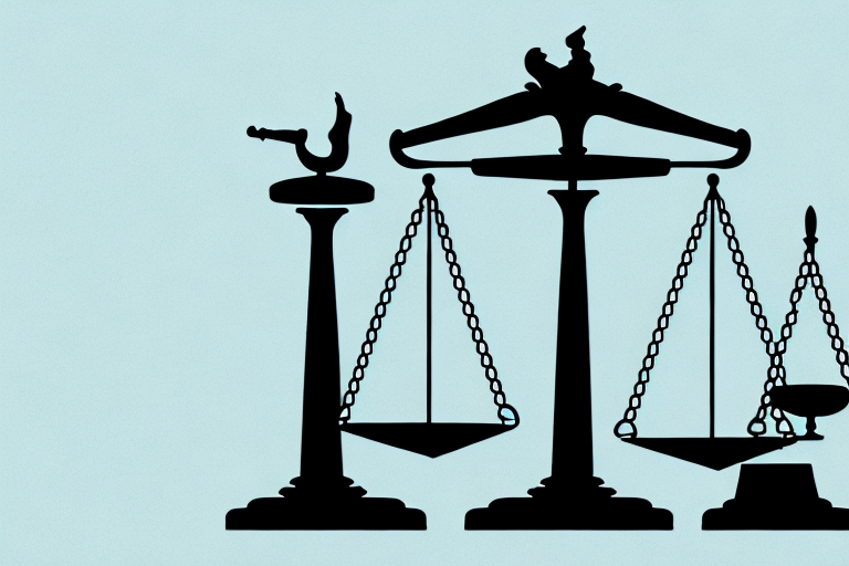 A balanced scale symbolizing justice