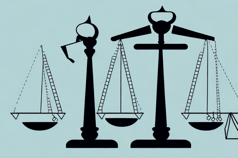 A balanced scale symbolizing justice