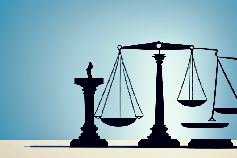 A balanced scale symbolizing justice