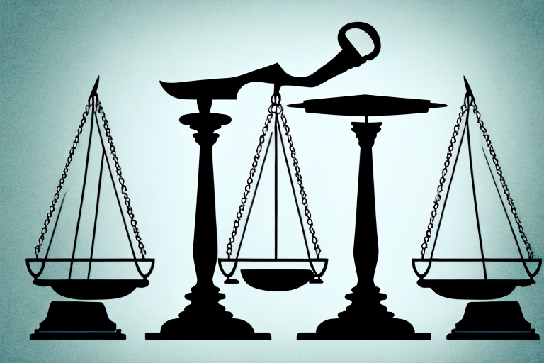 A balanced scale symbolizing justice