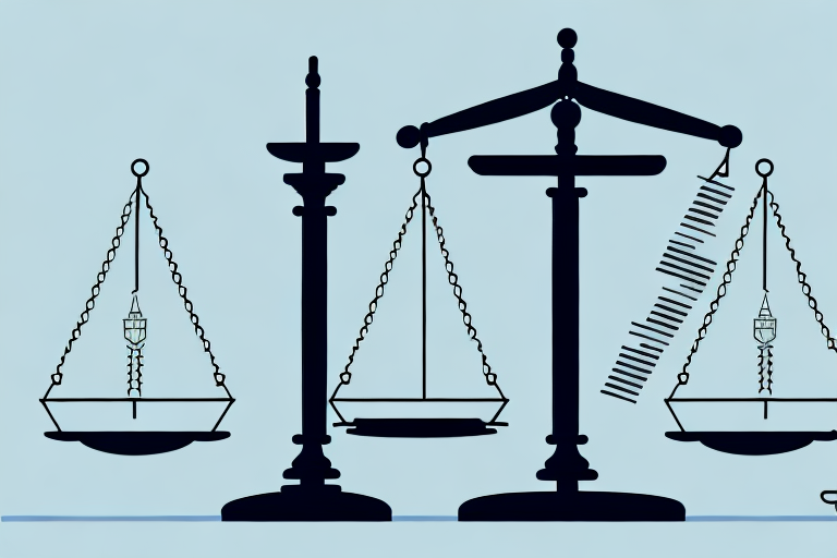 A symbolic balance scale