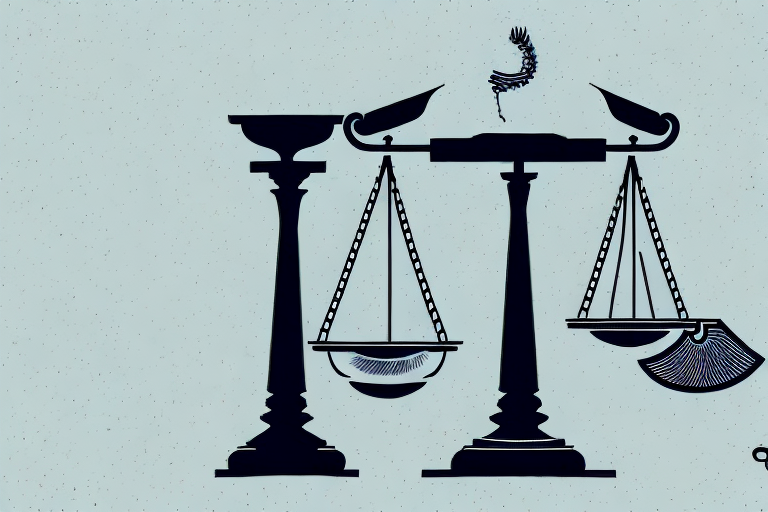 A balanced scale symbolizing justice