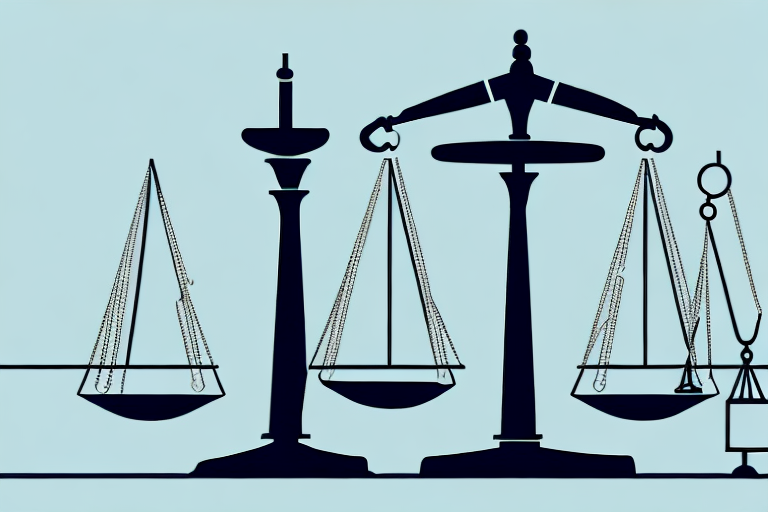 A balanced scale symbolizing justice