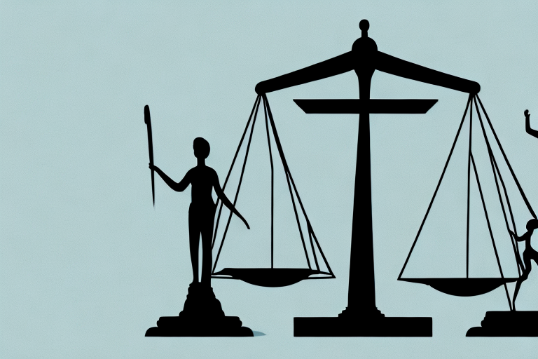 A balanced scale symbolizing justice