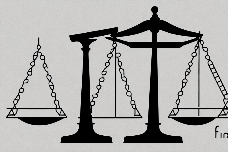 A balanced scale symbolizing justice