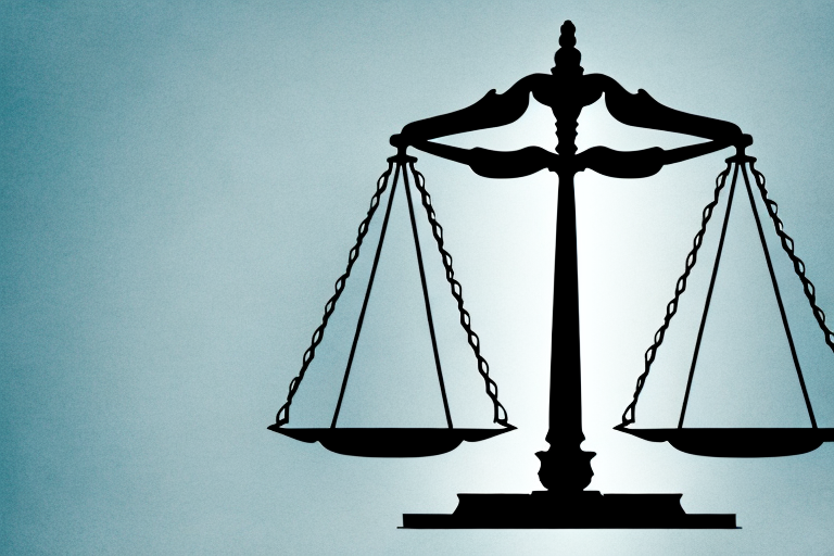 A balanced scale symbolizing justice