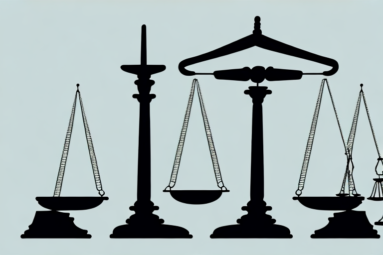 A balanced scale symbolizing justice