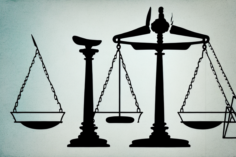 A balanced scale symbolizing justice