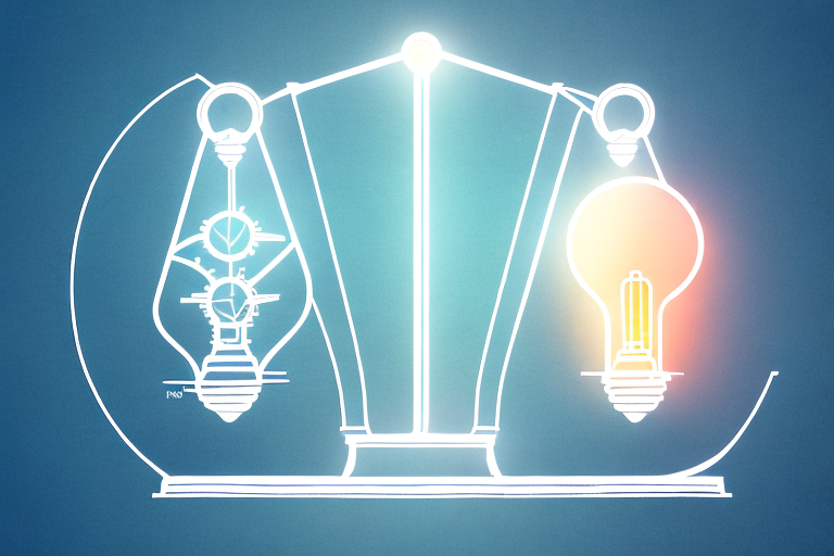 A symbolic balance scale