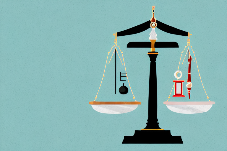 A symbolic balance scale