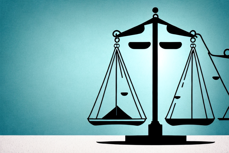 A balance scale symbolizing justice