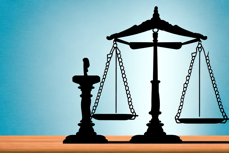 A balance scale symbolizing justice