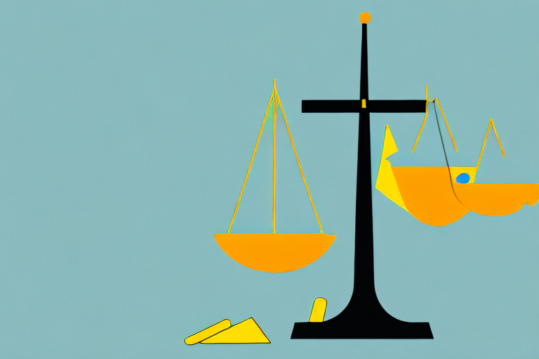 A balance scale symbolizing justice