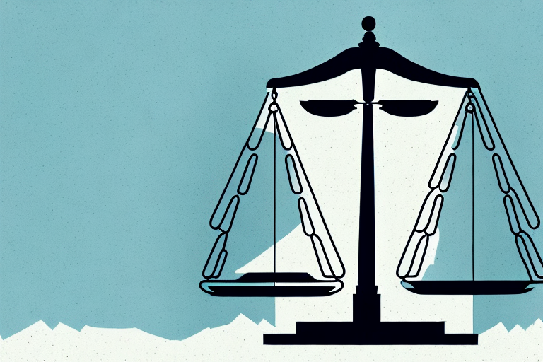 A balance scale symbolizing justice