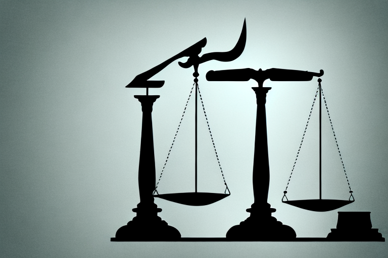 A balanced scale symbolizing justice