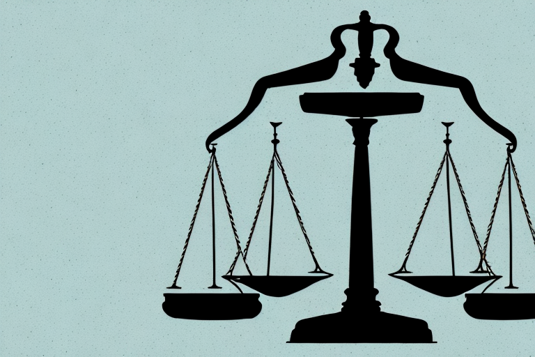 A balanced scale of justice