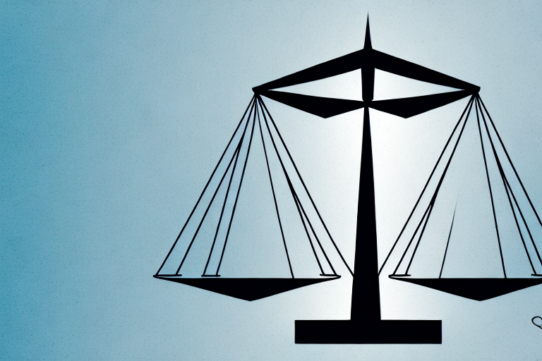 A balanced scale symbolizing justice