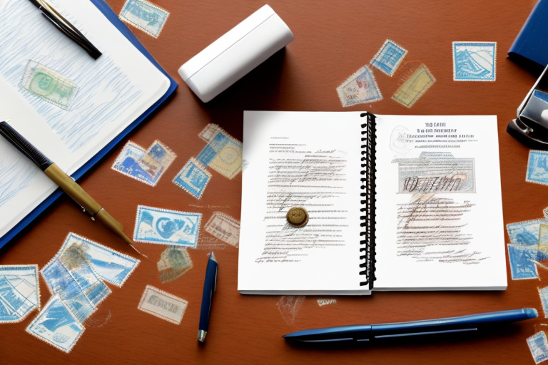 A notary public's desk in quakertown